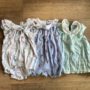 Janie and Jack 6-12 month girls bundle
